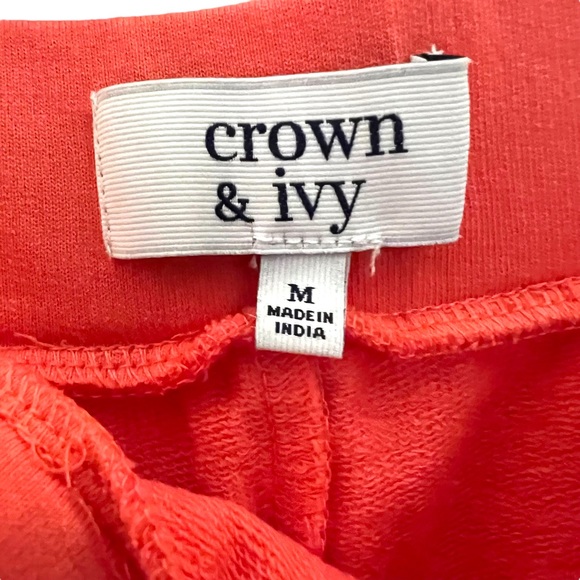 NWT Crown & Ivy Girls Skort | Coral | Size Medium - Picture 6 of 9